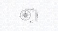 MAGNETI MARELLI Lüfter Motorkühlung für VW Golf IV 1.4 16V 1.6 Polo Skoda