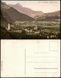 Ansichtskarte .Graubünden Albulabahn Sils mit Thusis 1910