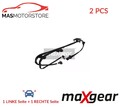 ABS SENSOR DREHZAHLFÜHLER PAAR HINTEN MAXGEAR 20-0109 2PCS A NEU OE QUALITÄT