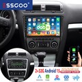 DAB Für Skoda Octavia II 1Z3 1Z5 10" Android 15 Autoradio 2+32G CarPlay GPS WiFi