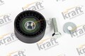 KRAFT AUTOMOTIVE Spannrolle, Keilrippenriemen  u.a. für CITROËN, PEUGEOT