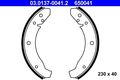 ATE 03013700412 Bremsbacken Kit Bremsbackensatz Backensatz Trommelbremse 650041