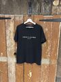 T-Shirt Tommy Hilfiger kurzärmelig schwarz Baumwolle Rundhalsausschnitt Logo Herren XL