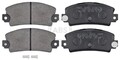 A.B.S. Bremsbelagsatz Scheibenbremse 36122 für FIAT ALPINE A310 BAGHEERA 25 S4 2