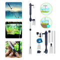 Elektrische Aquarium Reiniger Staubsauger Set Fish Wasserwechsel Bodenreinigung