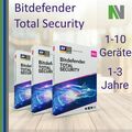 Bitdefender Total Security 2024 1 3 5 10 PC Geräte 1 2 3 Jahre VPN