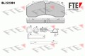 FTE Bremsbelagsatz Scheibenbremse 9500008 für MERCEDES AROCS ACTROS MP4 MP5 MP2