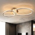 ZMH LED Deckenlampe Warmweiß Licht Deckenleuchte Bürolampe Flur wohnzimmer Küche