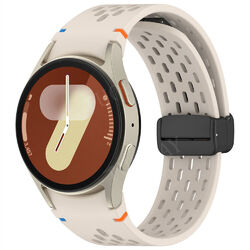 Magnet Silikon Armband Für Samsung Galaxy Watch FE 7 6 5 44 40mm Classic 43 47mm