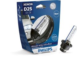 D2S Philips White Vision gen2 Xenon HID Scheinwerfer 85V 35W 85122WHV2S1 Single