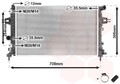 VAN WEZEL Kühler, Motorkühlung 37002362 für OPEL