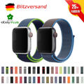 Nylon Loop Ersatz Armband für Iwatch Apple Watch 38-49 Series 10 9 8 7 6 SE 5-1