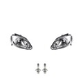 Scheinwerfer Set Front passend für VW Fox 5Z 04/2005 -12/06 mit H4 Links Rechts
