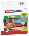 tesa Moll E-Profil Classic 10 m, braun  Fensterdichtung