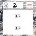2x ORIGINAL® Corteco Lagerung, Lenker Vorne, Links, Rechts für Skoda Favorit