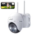 2K 5MP Überwachungskamera Aussen Akku WLAN Kabellose 360° PTZ FarbNachtsicht PIR