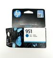 Original HP 951 Patronen HP951 Tinte Tintenpatrone Cyan OfficeJet Pro CN050AE