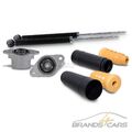 ATEC 2x STOßDÄMPFER +DOMLAGER +PROTECTION-KIT HINTEN FÜR FORD FIESTA 6 MAZDA 2