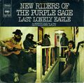 7” New Riders Of The Purple Sage – Louisiana Lady / Center Intact / Dutch 1971