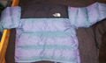 M - The North Face Nuptse 1996 "iridescent blue" Daunenjacke puffer down jacket