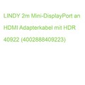 LINDY 2m Mini-DisplayPort an HDMI Adapterkabel mit HDR 40922 (4002888409223)
