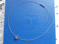*Pierre Lang* COLLIER / HALSREIFEN - 1-reihig  - RH - mit zartem ANHÄNGER -RH-