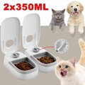 Timer Katze & Hund Automatischer Futterspender Futterautomat Katzenfütterung