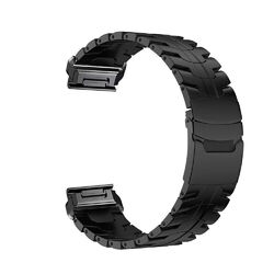 Für Garmin Fenix 8 7X 6X Pro 5X Plus Tactix 7 Quick Fit Edelstahl Metall Armband