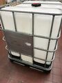 Regentonne Wassertank  Regenwassertank 1000 ltr IBC Container Wasserfass Tank