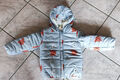 Jungen Steppjacke mit Kapuze GR.110 mit warmen Fleecefutter  NEU