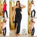 Koucla Overall Partyoverall Jumpsuit Bandeauoverall asymmetrisch Milax-Fashion