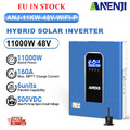 11000W Hybrid Solar Inverter On-Grid+Off-Grid Dual MPPT 160A 48V 500V Parallel