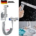 Bidet Brause WC Hand Duschkopf Intim Hygiene Dusche mit 1.5m Schlauch+Halter Set