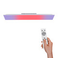 LED Panel Deckenleuchte dimmbar rechteckig RGB CCT Lichtsteuerung Lichteffekt