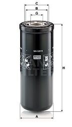 MANN-FILTER WH 1257/5 Filter, Arbeitshydraulik