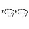 2X DELPHI SS20006 SENSOR RADDREHZAHL HINTEN FÜR BMW 3ER TOURING COUPE E36 316I