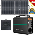 166Wh/52AH Power Station Solargenerator &100W Solarpanel für Outdoor-Aktivitäten