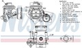 NISSENS AGR-Ventil  u.a. für SEAT, SKODA, VW