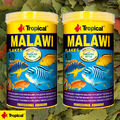 (EUR 12,40/L) Tropical Malawi Flakes  2x 1000ml  (2x 1L) Cichliden Barsche #