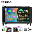 32G Carplay Autoradio Android 14 für Benz A B Klasse W169 W245 W906 GPS NAVI RDS