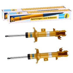 2x BILSTEIN B6 HOCHLEISTUNGS-STOßDÄMPFER VORNE passend für FORD ECOSPORT