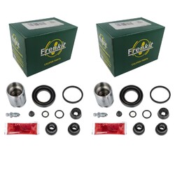 2X FRENKIT REPARATURSATZ BREMSSATTEL HINTEN passend für OPEL ADAM ASTRA CORSA