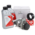 TRUCKTECK Servopumpe + Kupplungsmuffe + 2L Hydrauliköl für VW T5 TOUAREG 2.5 TDI