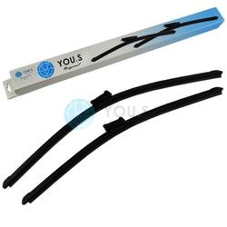 2 YOU.S SCHEIBENWISCHER VORNE 530 + 475 mm für SEAT VW - 6Q1955425C