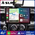13.1" 4+64G Android 14 2 DIN Autoradio Für Fiat Ducato Peugeot Boxer GPS CarPlay