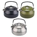 Teekessel Kaffeekanne, leichte Teekanne, Edelstahlkessel Camping Teekannen für