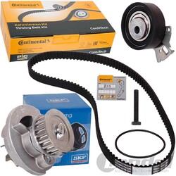 CONTI ZAHNRIEMEN-SATZ+SKF WAPU passend für 1.2-1.6 OPEL ASTRA F+G CORSA VECTRA