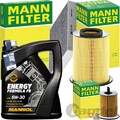 MANN INSPEKTIONSPAKET+MANNOL 5W-30 MOTORÖL passend für FORD C-MAX DM2 1.6 TDCI