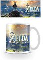 Legend of Zelda - Tasse - Link Sunset - Kaffeebecher - Breath of the Wild - Logo