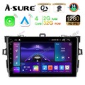 DAB 2+32G Android14 Autoradio Für TOYOTA COROLLA 2009-2013 Apple Carplay GPS NAV